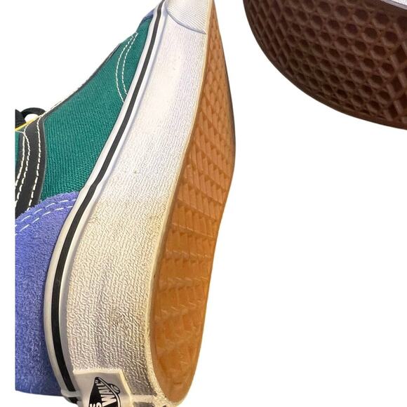 Vans Old Skool Colorful Suede/Canvas Colorblock Fashion Sneakers Women’s Size 7 - Picture 6 of 8